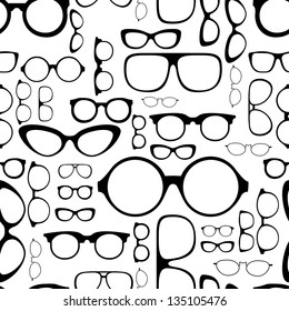 Seamless Pattern From Glasses