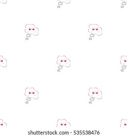 Seamless pattern of glasses with wine in dialog box