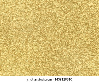 Seamless pattern. Glitter gold. Background foil with sequins. Sparkle golden background with effect blinking lights. Texture tinsel and sparkles for design invitations, posters, cards, wallpaper 