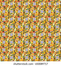 Seamless pattern with globe icon for background.