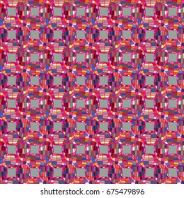 Seamless pattern with globe icon for background.