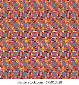 Seamless pattern with globe icon for background.