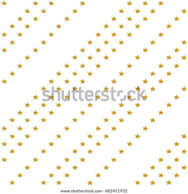 Seamless pattern with\
gold cartoon stars and moons. Good for surface design, textile,\
fabric, wallpaper, wrapping paper, decoupage, scrapbooking,\
handmade. Vector.
