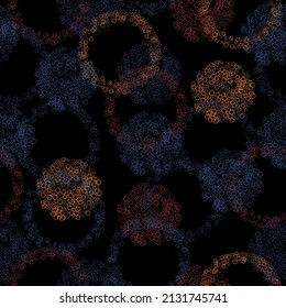 Seamless pattern with gold glitter dots. Bright grainy texture. Perfect for textile, wrapping paper and scrapbooking.