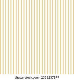 Seamless pattern gold or yellow stripes. Vertical pattern stripe abstract background vector.Doodle for flyers, shirts and textiles. Vector illustration.