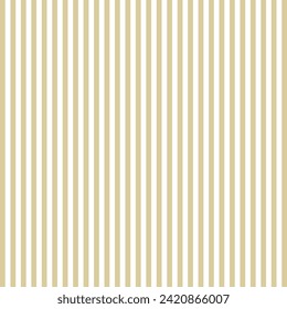 Seamless pattern gold or yellow stripes. Vertical pattern stripe abstract background vector.
