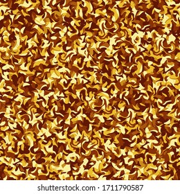 Seamless pattern. Golden hash. Designer texture.