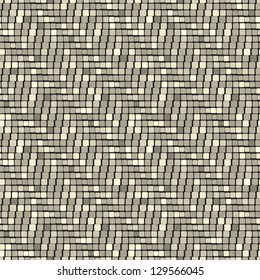 Seamless pattern. Golden texture. Luxury background with squares. Iridescent tiles