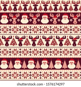 Seamless pattern of the good Nordic-style,