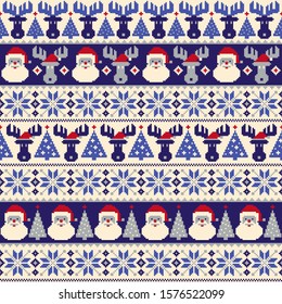 Seamless pattern of the good Nordic-style,