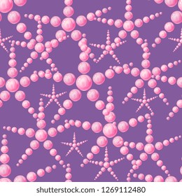 Seamless pattern of gradient balls. Vector volume graphics