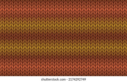 Seamless pattern with gradient knit texture style background. Vector illustration.