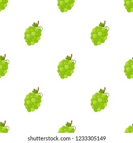 Seamless pattern with grape