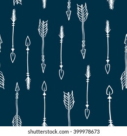 Seamless pattern graphic arrows