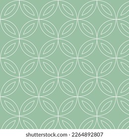 Seamless pattern. Graphic ornament. Floral stylish background. Vector repeating texture