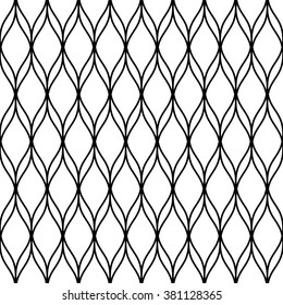Seamless pattern. Graphic ornament. Geometric stylish background. Vector repeating texture.