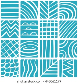 Seamless pattern. Graphic ornament. Geometric stylish background. Vector repeating texture.