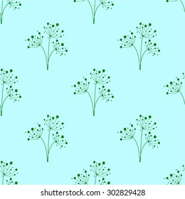 seamless pattern with grass