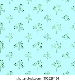 seamless pattern with grass