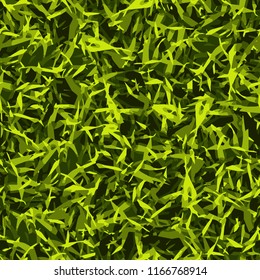 Seamless pattern. Grassy lawn.