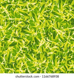Seamless pattern. Grassy lawn.