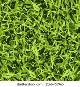 Seamless pattern. Grassy lawn.