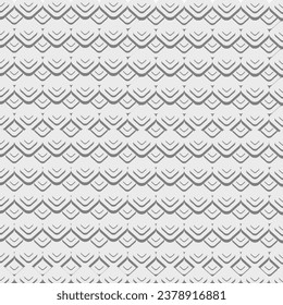 Seamless pattern of gray rhombuses on a gray background