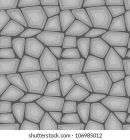 Seamless Cartoon Stone Texture Vector Illustration Stock Vector ...