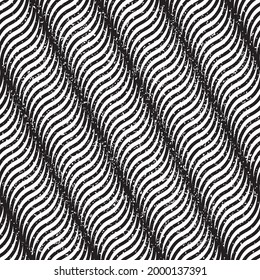 Seamless pattern with gray wavy lines _2_. Seamless vector illustration eps 10.