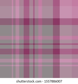 Seamless pattern in great cozy discreet pink and grey  colors for plaid, fabric, textile, clothes, tablecloth and other things. Vector image. 
