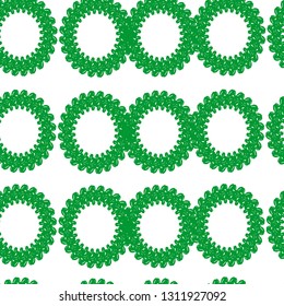 seamless pattern of green bush