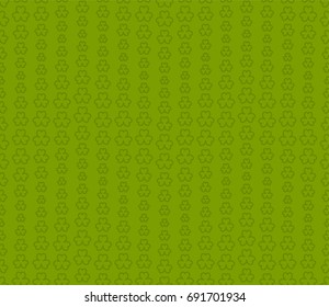 Seamless pattern with green clover leaves. Saint Patrick's day design element.	

