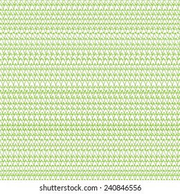 Seamless pattern in green color. Inspired by banknote and money security watermark design, as well as currency, check (cheque) or ticket guilloche ornaments and background decoration. Vector.