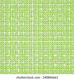Seamless pattern in green color. Inspired by banknote and money security watermark design, as well as currency, check (cheque) or ticket guilloche ornaments and background decoration. Vector.