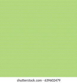 Seamless pattern in green color made of circles. Inspired of banknote, money design, currency, note, check or cheque, ticket, reward. Watermark security. Vector.