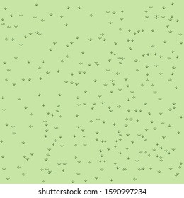 
Seamless pattern: green grass on a green background. vector. illustration. Abstract background