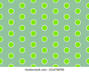 Seamless pattern of green peas, modern minimalist flat style, bold, punchy vectors that demand attention, ideal geometry