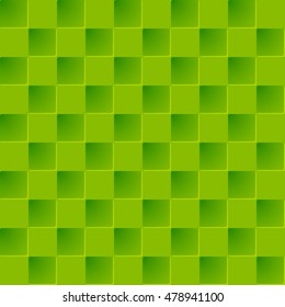 Seamless pattern with green relief ornate