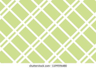 Seamless pattern. Green stripes on white background. Striped diagonal pattern for printing on fabric, paper, wrapping, scrapbooking, websites Background with slanted lines Vector illustration