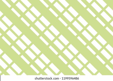 Seamless pattern. Green stripes on white background. Striped diagonal pattern for printing on fabric, paper, wrapping, scrapbooking, websites Background with slanted lines Vector illustration