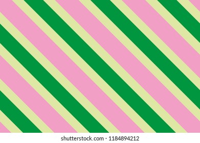 Seamless pattern green stripes. Striped diagonal pattern for printing on fabric, paper, wrapping, scrapbooking, websites Background with slanted lines Vector illustration
