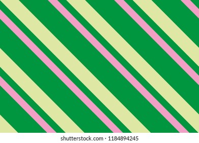 Seamless pattern green stripes. Striped diagonal pattern for printing on fabric, paper, wrapping, scrapbooking, websites Background with slanted lines Vector illustration