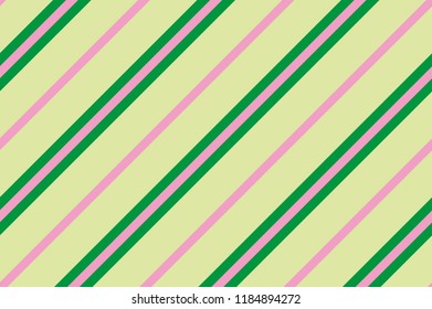 Seamless pattern green stripes. Striped diagonal pattern for printing on fabric, paper, wrapping, scrapbooking, websites Background with slanted lines Vector illustration