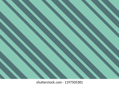 Seamless pattern with green stripes. Striped diagonal pattern for printing on fabric, paper, wrapping, scrapbooking, websites Background with slanted lines Vector illustration