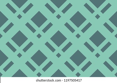 Seamless pattern with green stripes. Striped diagonal pattern for printing on fabric, paper, wrapping, scrapbooking, websites Background with slanted lines Vector illustration