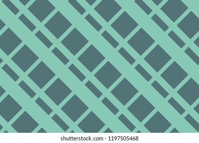 Seamless pattern with green stripes. Striped diagonal pattern for printing on fabric, paper, wrapping, scrapbooking, websites Background with slanted lines Vector illustration