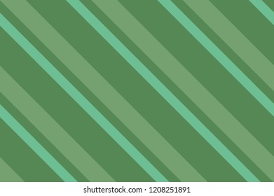 Seamless pattern. Green Stripes. Striped diagonal pattern For printing on fabric, paper, wrapping, scrapbooking, websites, banners Background with slanted lines Vector illustration