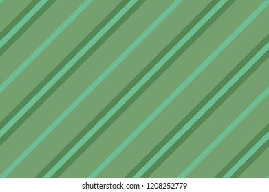 Seamless pattern. Green Stripes. Striped diagonal pattern For printing on fabric, paper, wrapping, scrapbooking, websites, banners Background with slanted lines Vector illustration