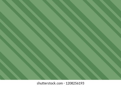 Seamless pattern. Green Stripes. Striped diagonal pattern For printing on fabric, paper, wrapping, scrapbooking, websites, banners Background with slanted lines Vector illustration