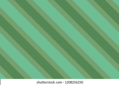 Seamless pattern. Green Stripes. Striped diagonal pattern For printing on fabric, paper, wrapping, scrapbooking, websites, banners Background with slanted lines Vector illustration